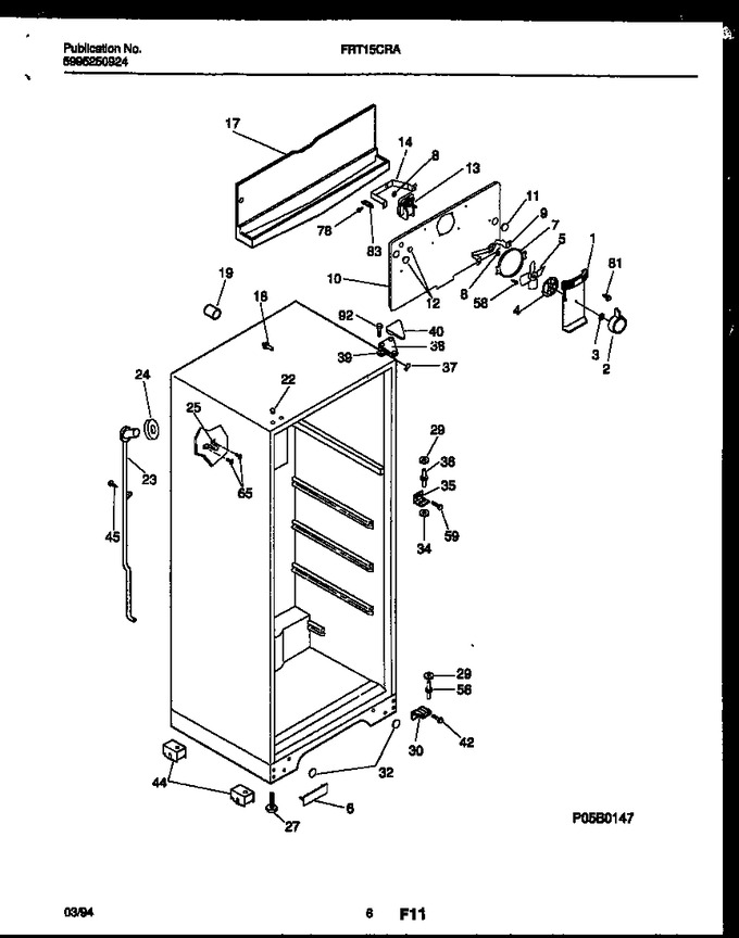 Diagram for FRT15CRAZ0