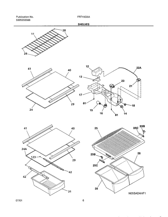 Diagram for FRT15G5AW0