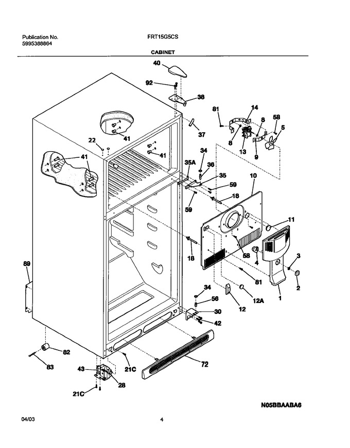 Diagram for FRT15G5CSK0