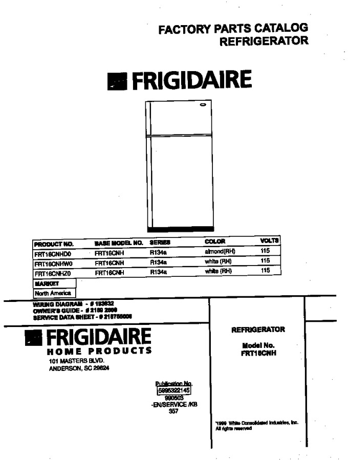 Diagram for FRT16CNHD0
