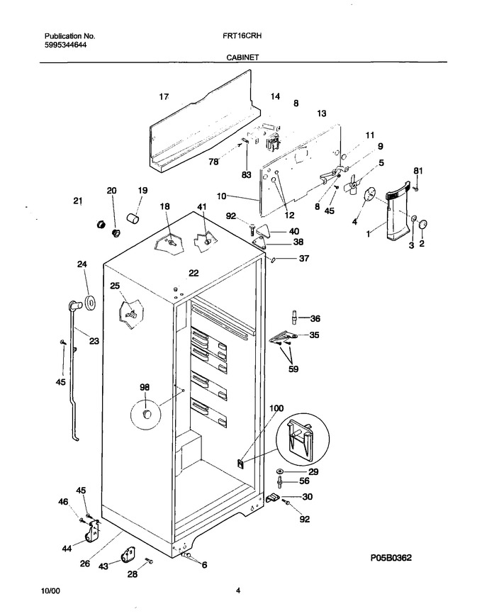 Diagram for FRT16CRHW4