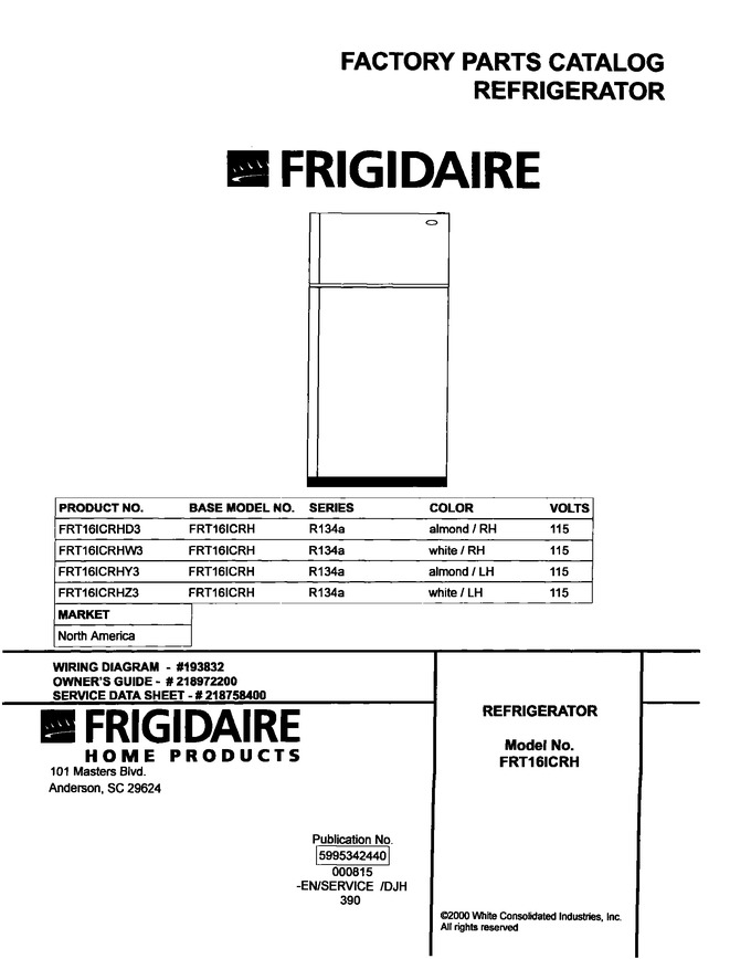 Diagram for FRT16ICRHZ3
