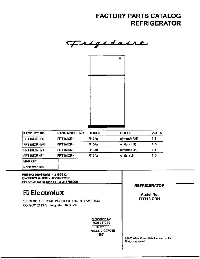 Diagram for FRT16ICRHZ4