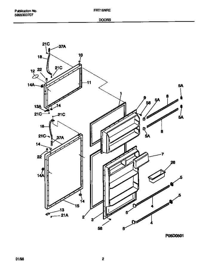 Diagram for FRT16NREW6