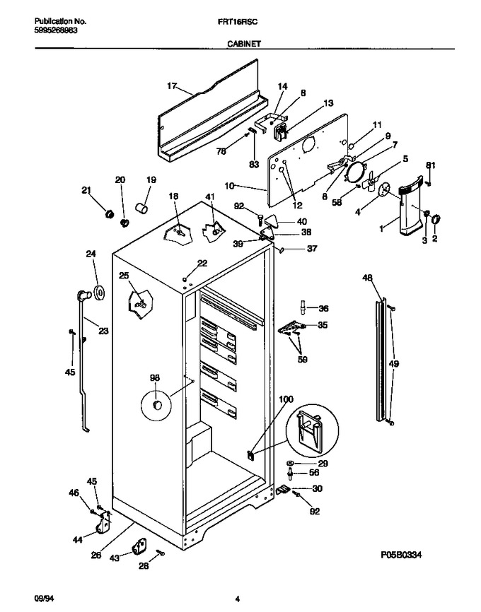 Diagram for FRT16RSCW0