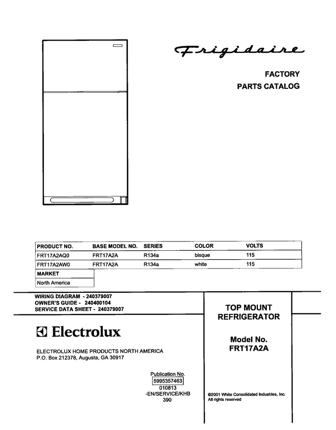Diagram for FRT17A2AW0