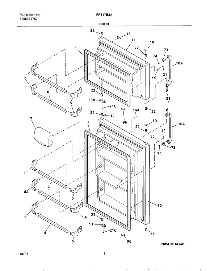 Diagram for FRT17B3AT0