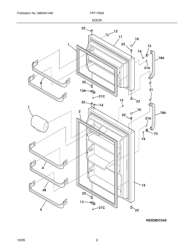 Diagram for FRT17B3AZ8