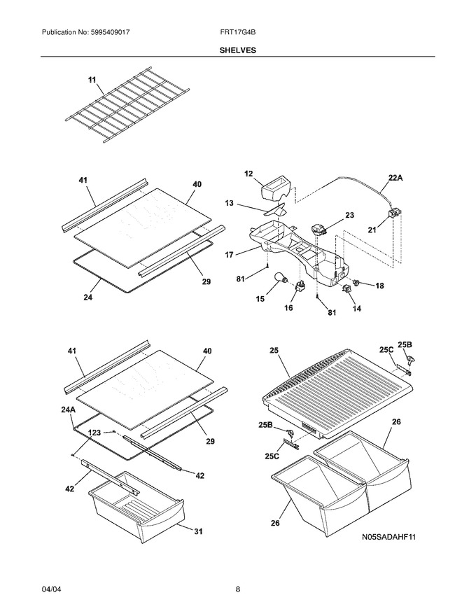 Diagram for FRT17G4BW3