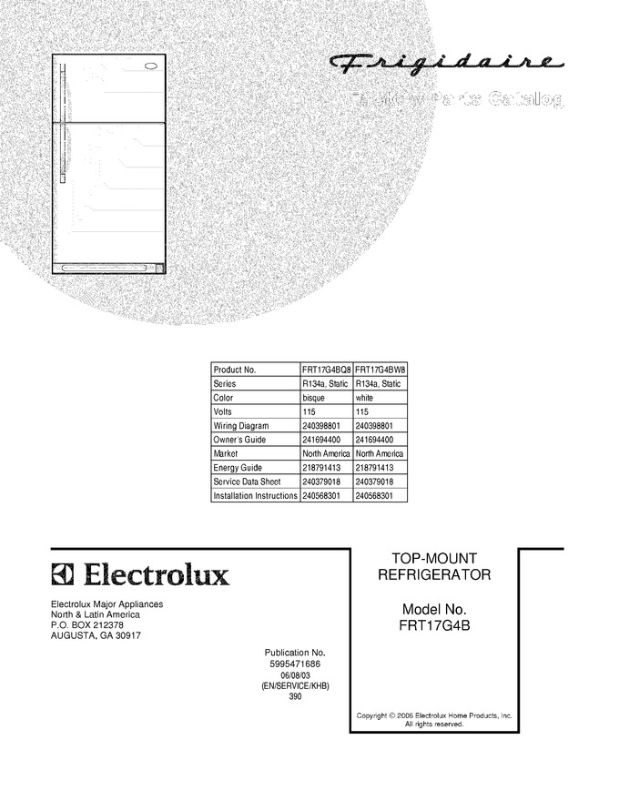 Diagram for FRT17G4BQ8