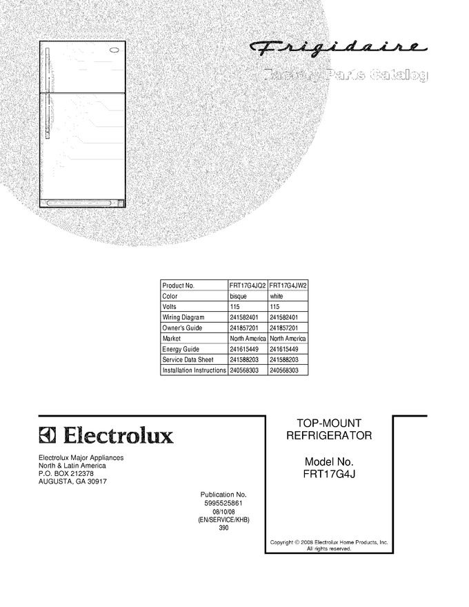 Diagram for FRT17G4JW2