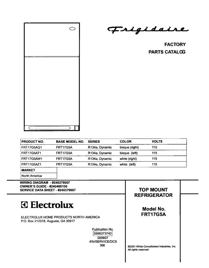 Diagram for FRT17G5AQ1