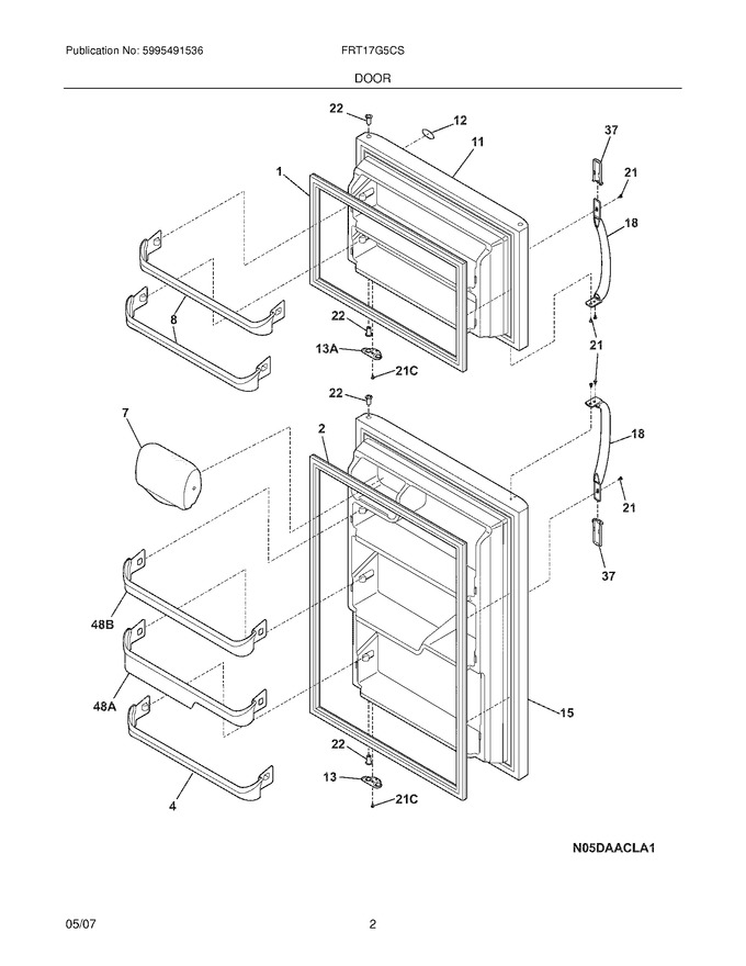 Diagram for FRT17G5CSKC