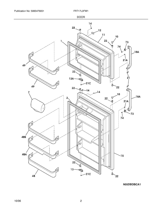 Diagram for FRT17L3FW1
