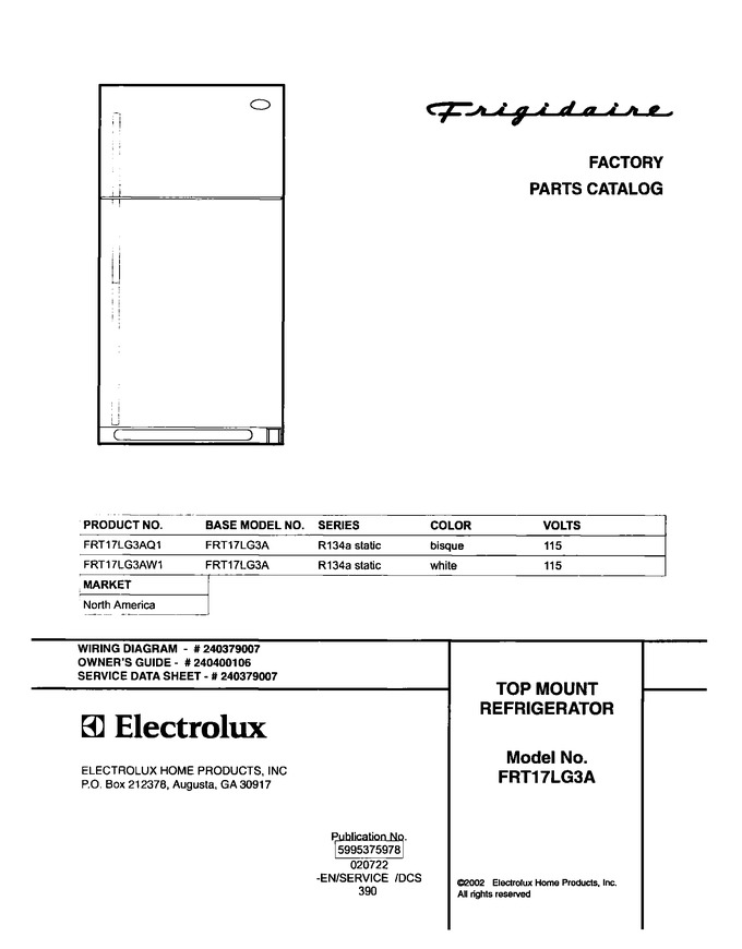 Diagram for FRT17LG3AQ1