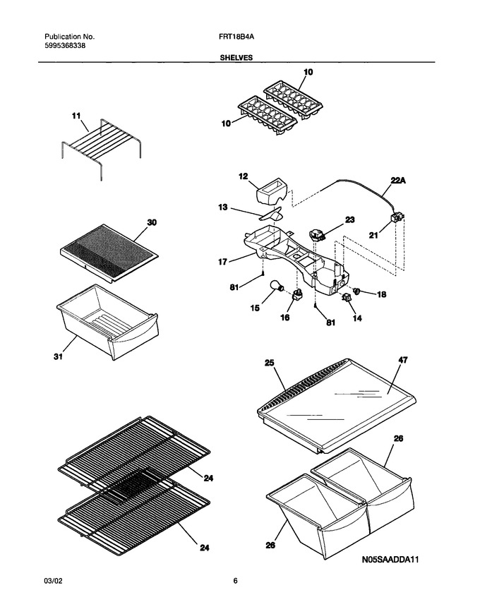 Diagram for FRT18B4AZ4