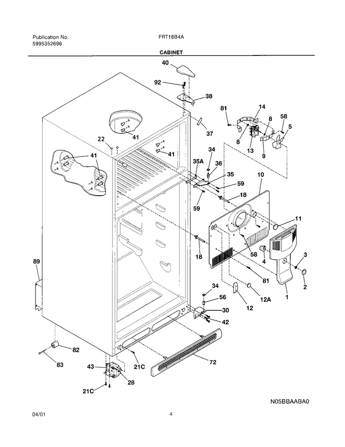 Diagram for FRT18B4AZ0