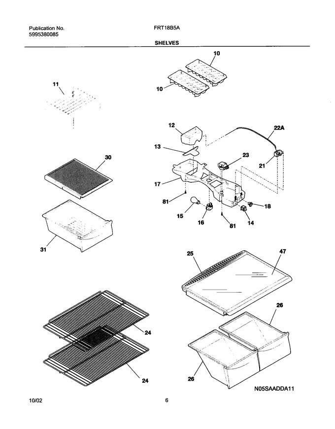 Diagram for FRT18B5AQ7