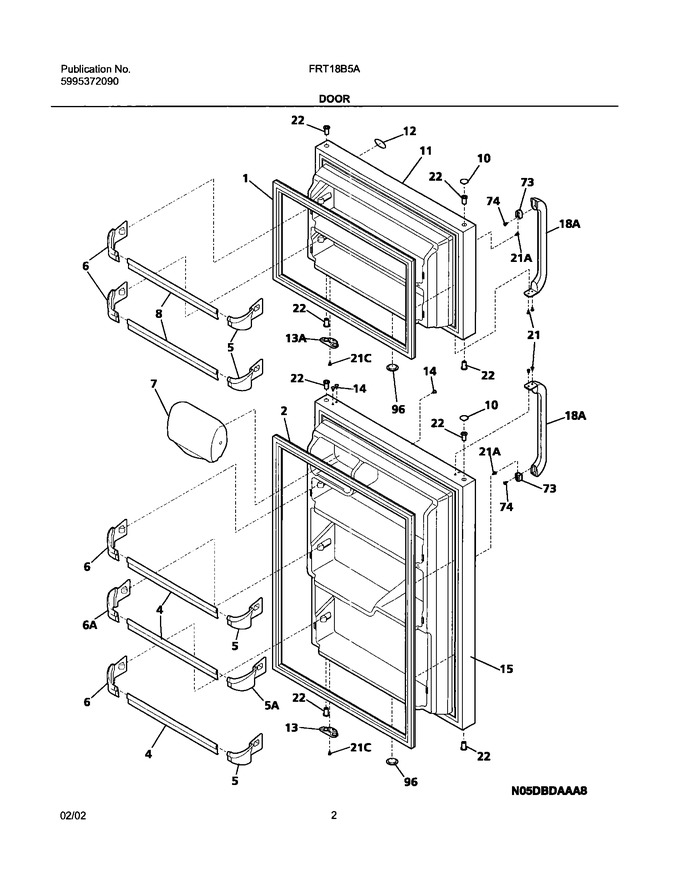 Diagram for FRT18B5AW5