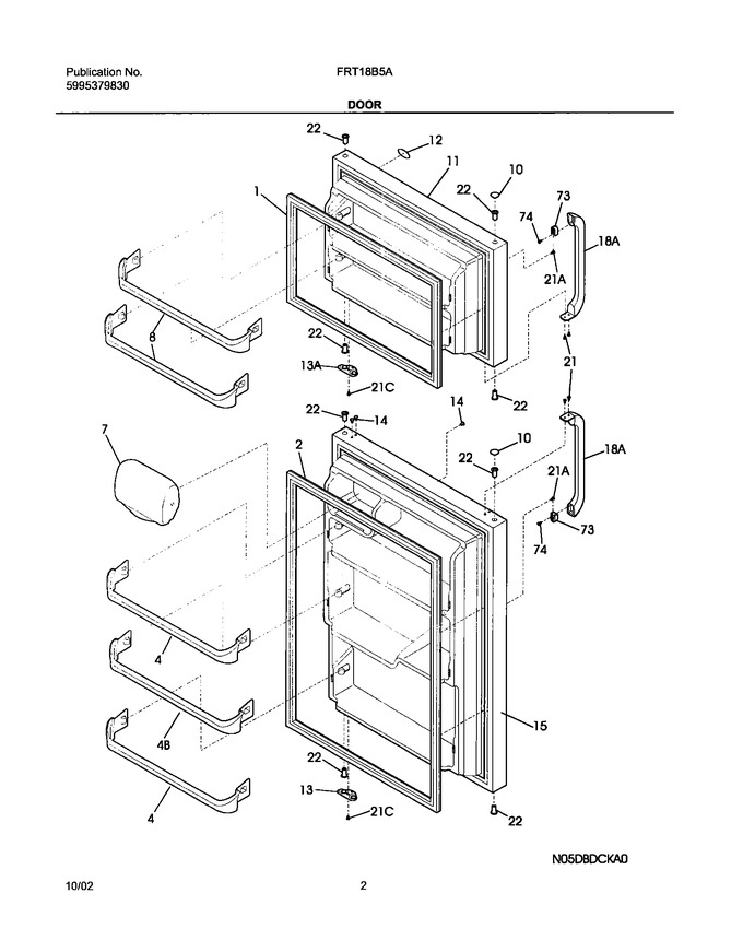 Diagram for FRT18B5AZ4