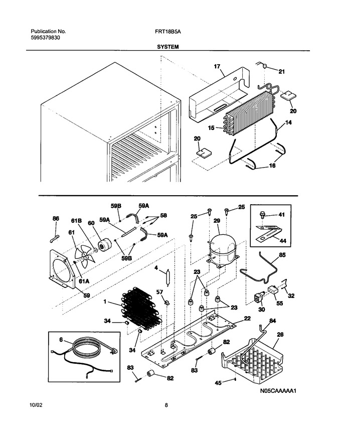 Diagram for FRT18B5AZ4