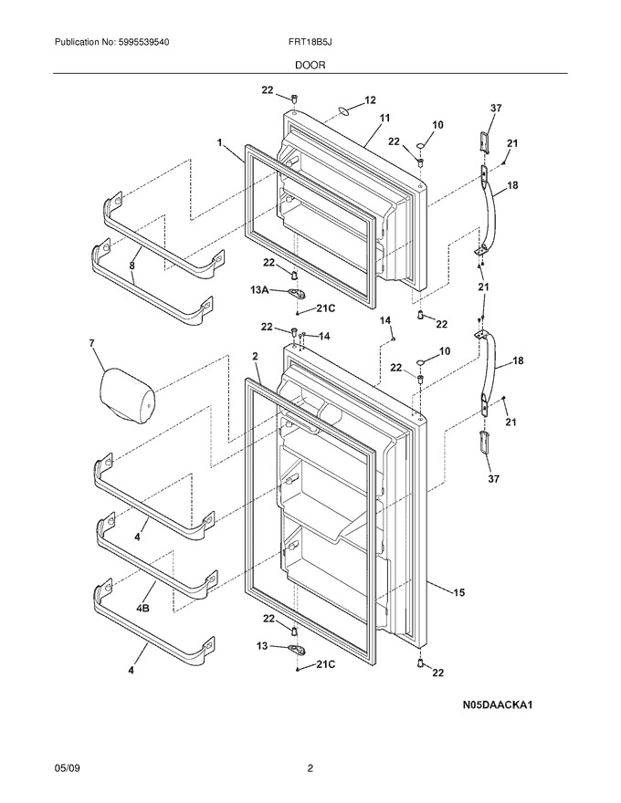 Diagram for FRT18B5JQ4