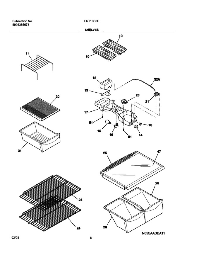 Diagram for FRT18B6CQ1