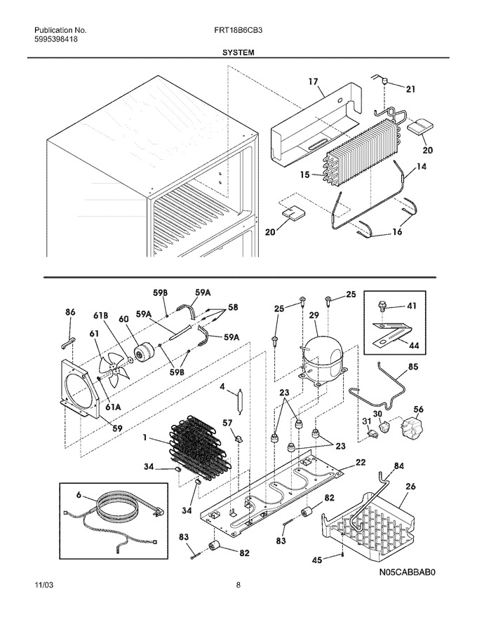 Diagram for FRT18B6CB3