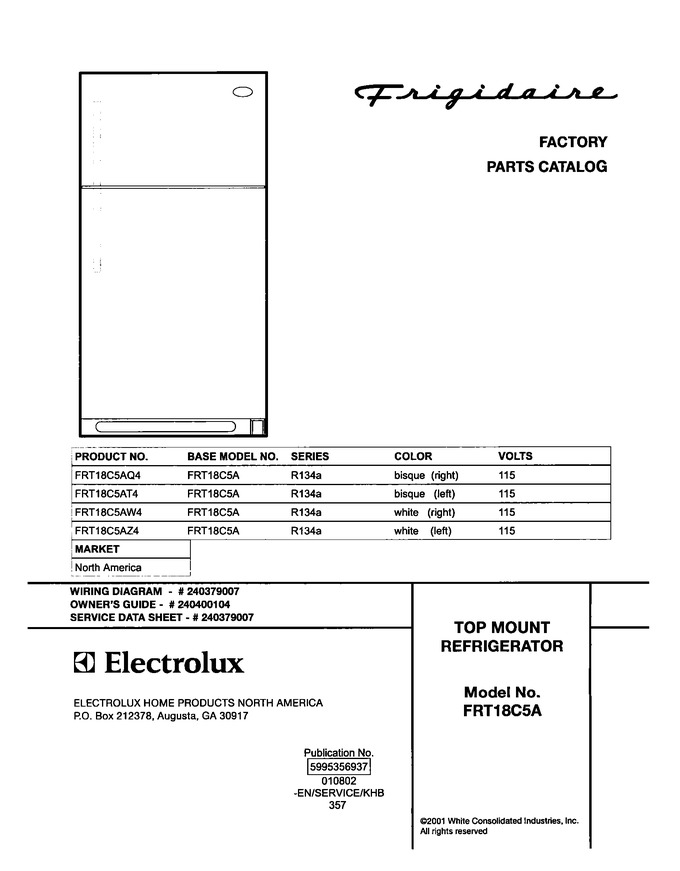 Diagram for FRT18C5AT4
