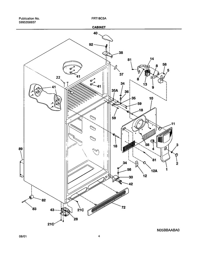 Diagram for FRT18C5AT4