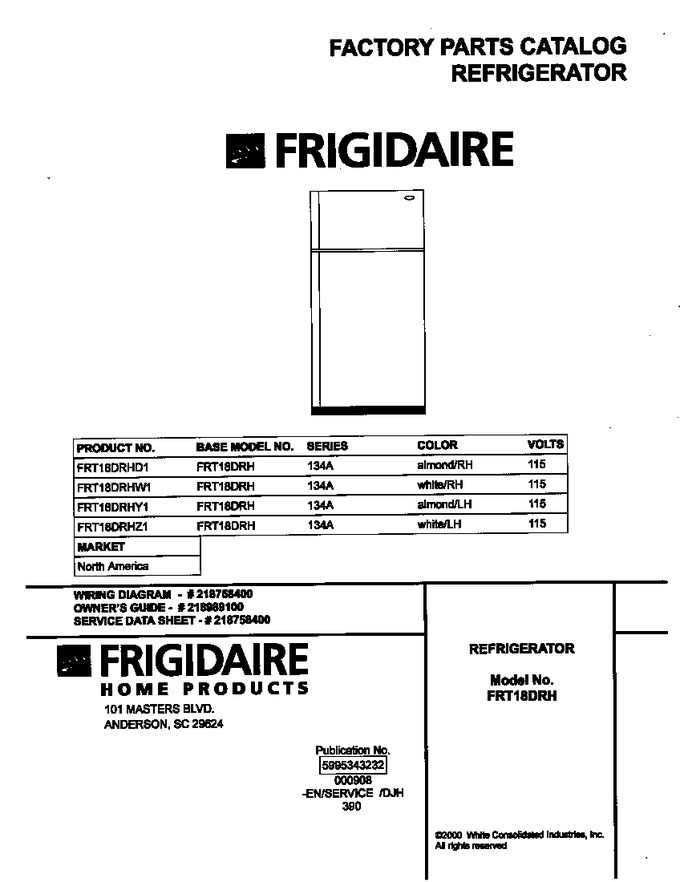 Diagram for FRT18DRHZ1