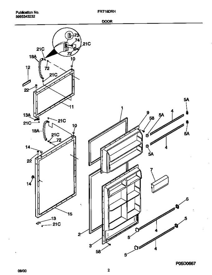 Diagram for FRT18DRHD1