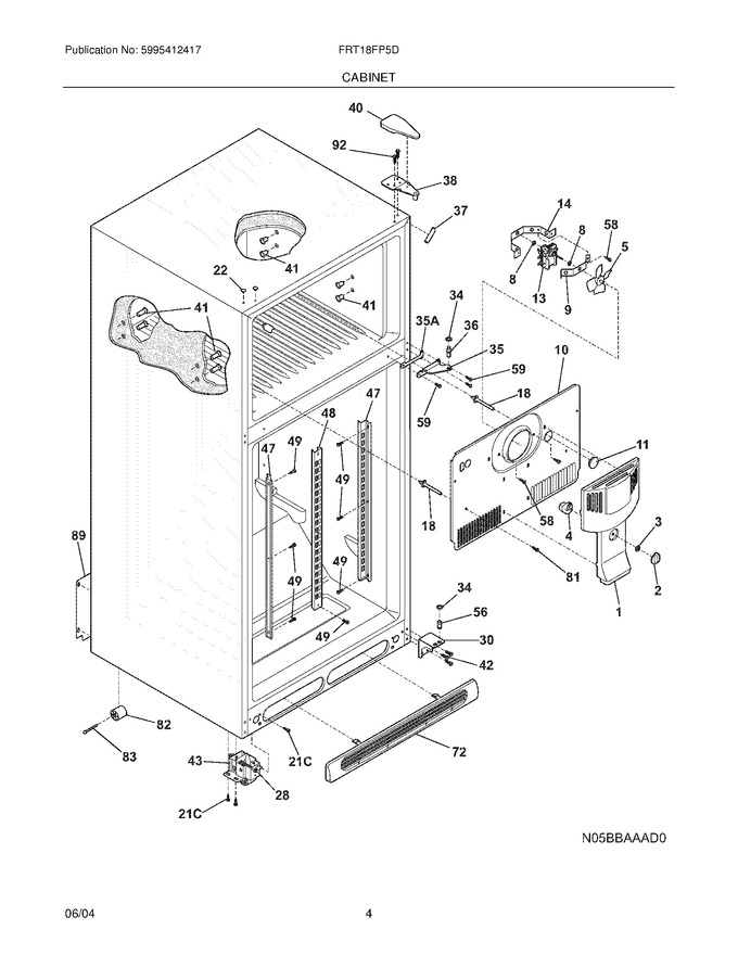 Diagram for FRT18FP5DQ0