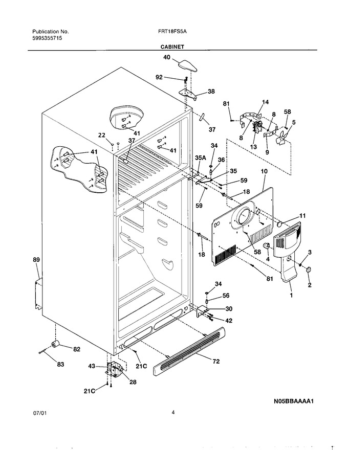 Diagram for FRT18FS5AQ0