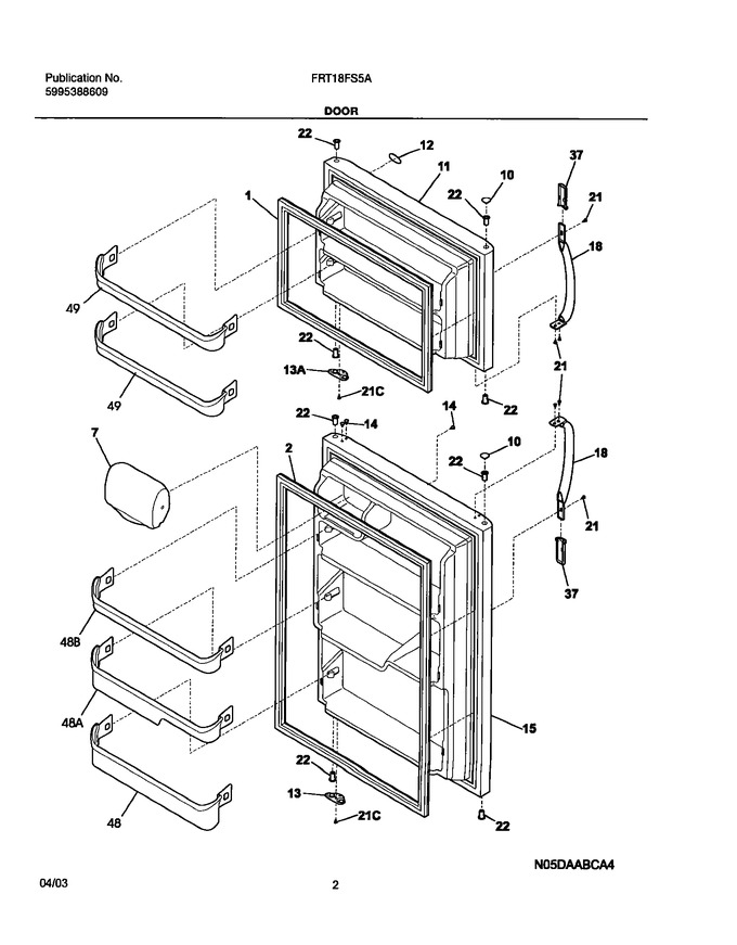 Diagram for FRT18FS5AQ8