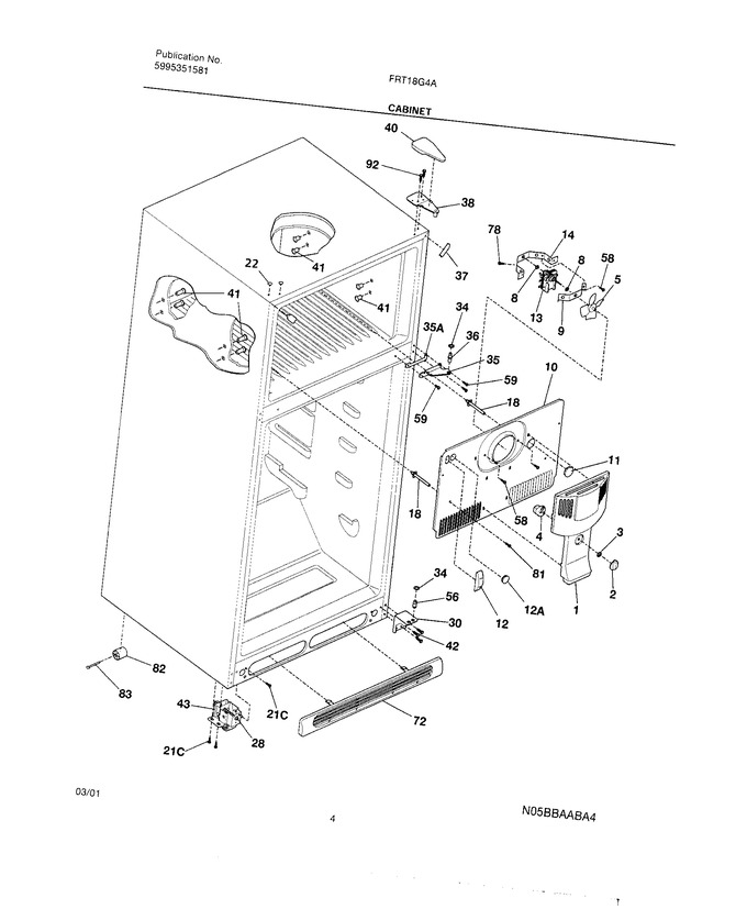 Diagram for FRT18G4AW0