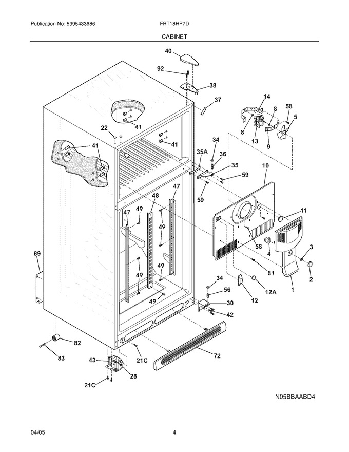 Diagram for FRT18HP7DB0