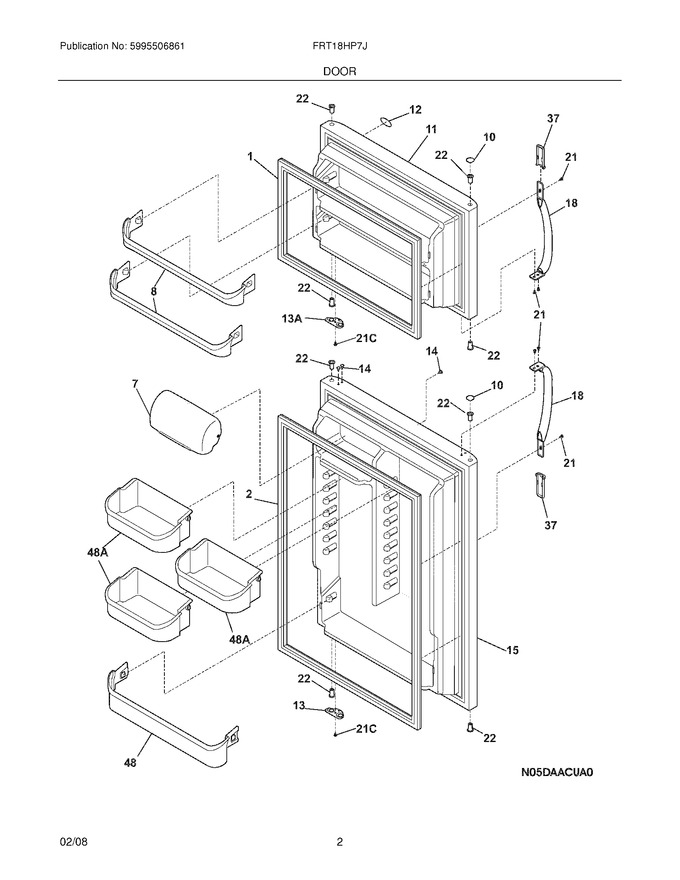 Diagram for FRT18HP7JB0