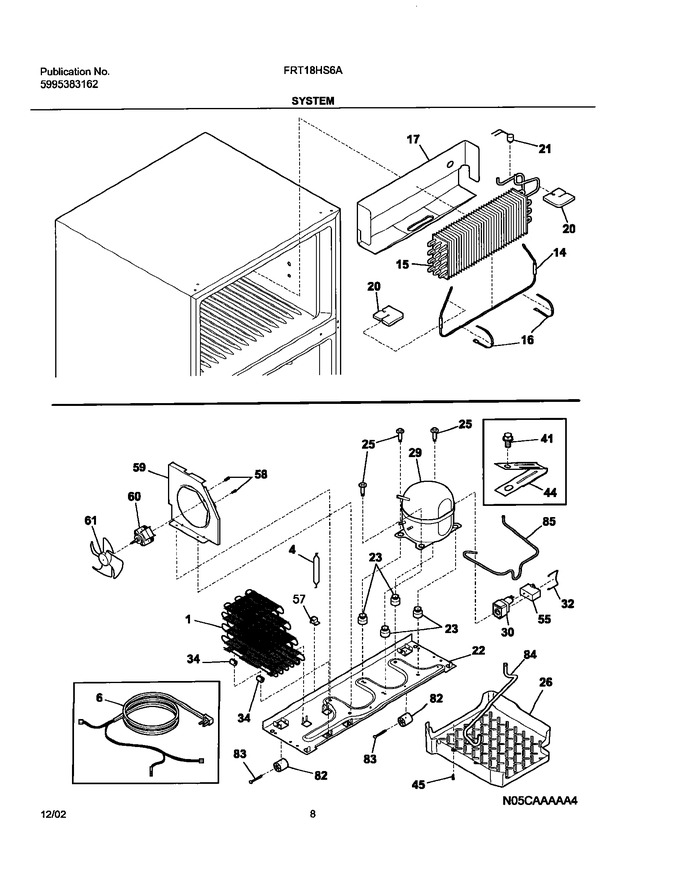 Diagram for FRT18HS6AW6