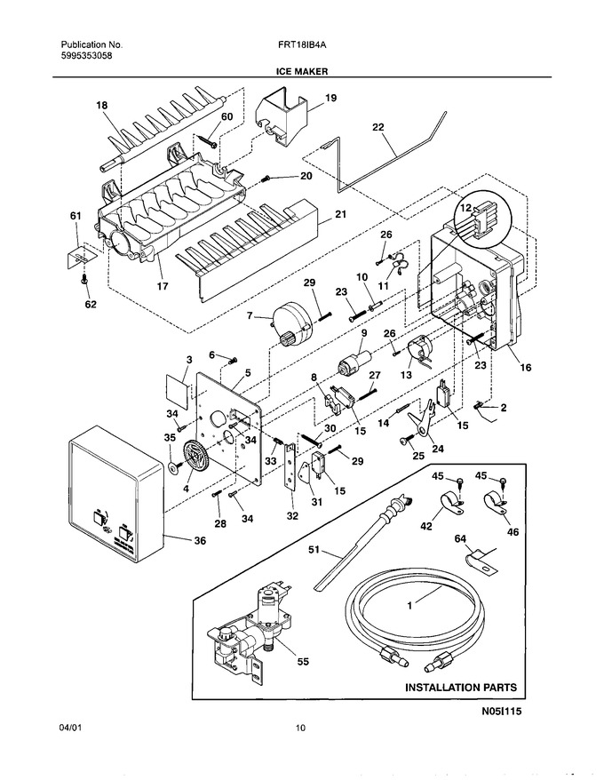 Diagram for FRT18IB4AZ0