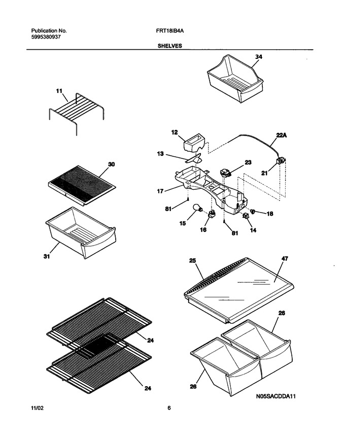 Diagram for FRT18IB4AW6
