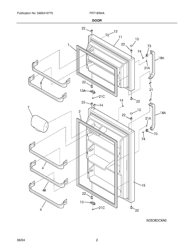 Diagram for FRT18IB4AZA