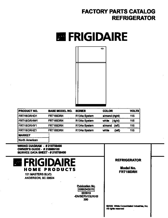 Diagram for FRT18IDRHZ1