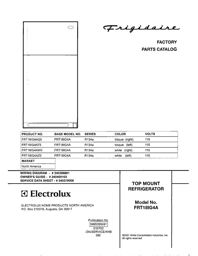 Diagram for FRT18IG4AQ0
