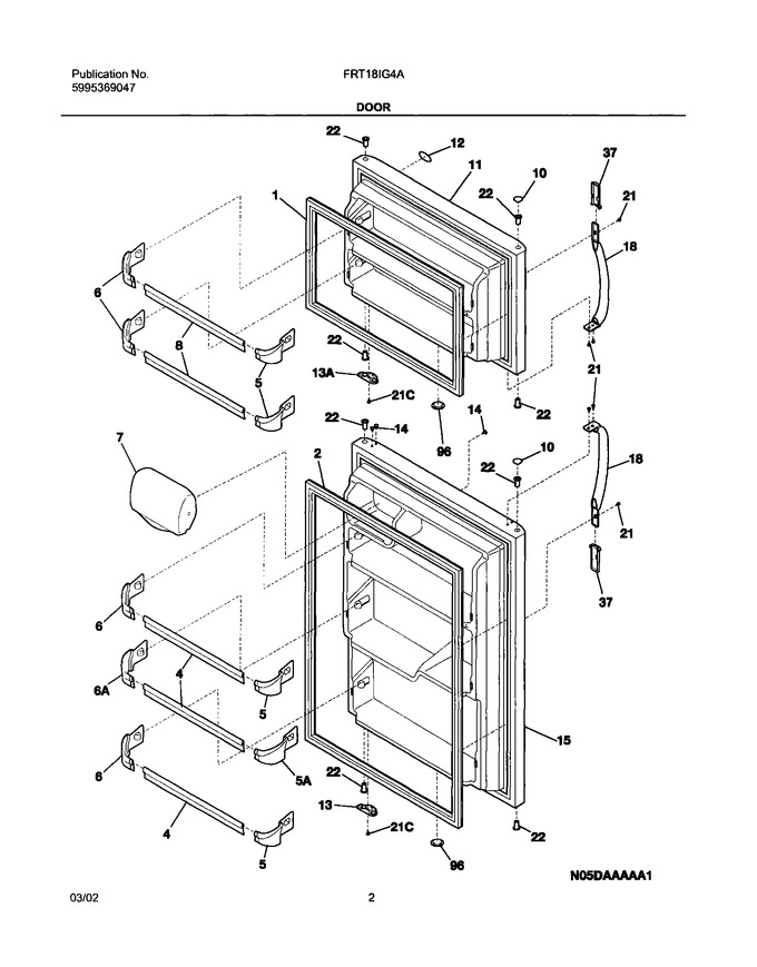 Diagram for FRT18IG4AW4