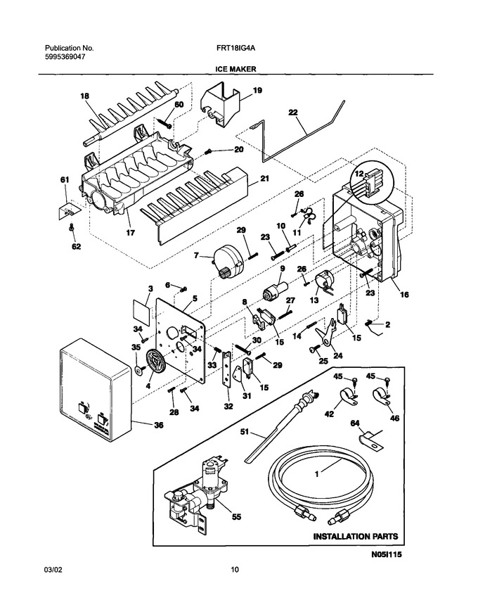 Diagram for FRT18IG4AW4