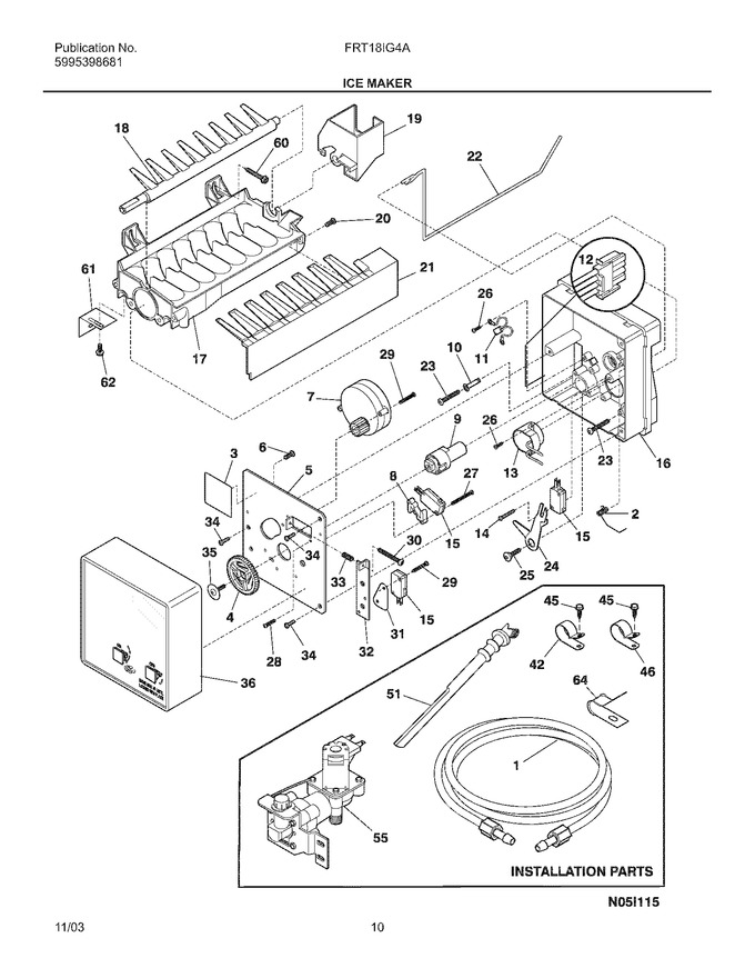 Diagram for FRT18IG4AW8