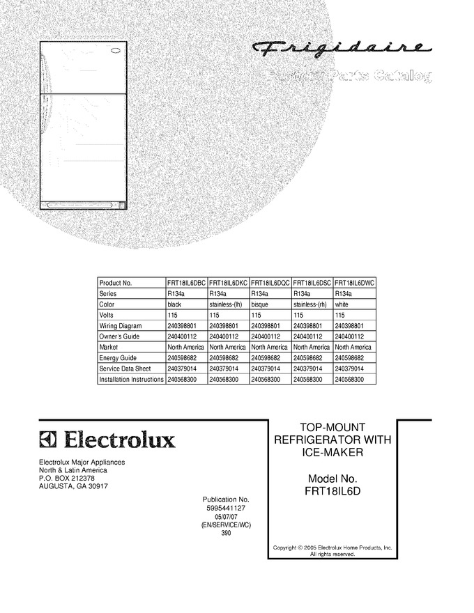 Diagram for FRT18IL6DKC