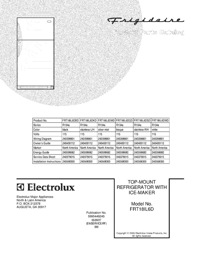 Diagram for FRT18IL6DWD