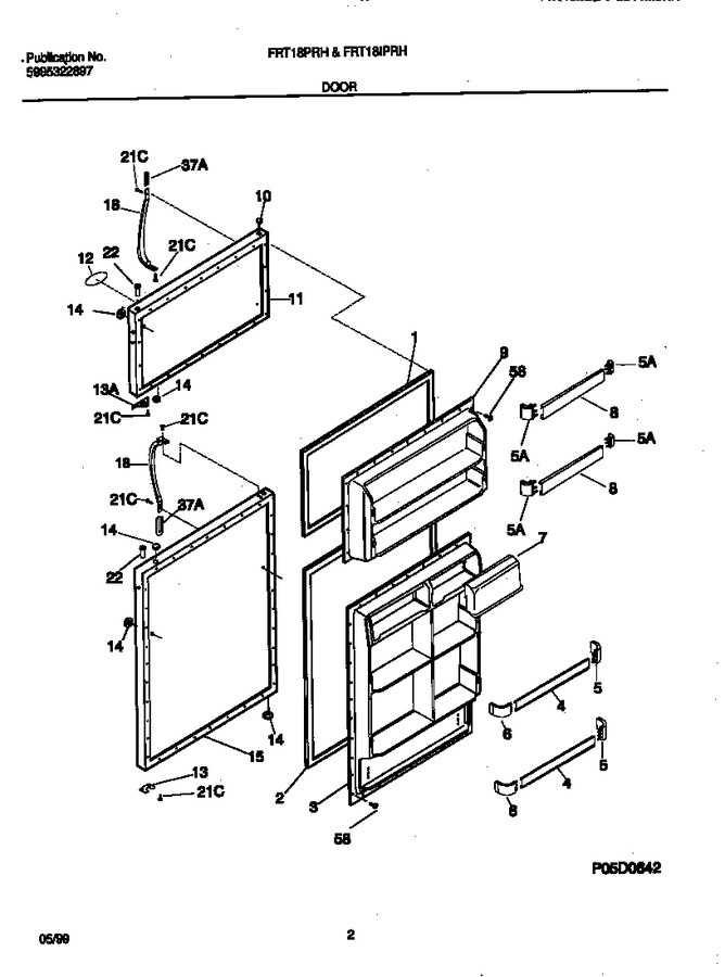 Diagram for FRT18IPRHD0